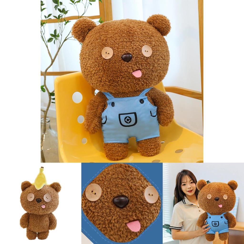 Entzückender Teddybär Plüschtier Weiches Kuscheltier Stofftier Puppe Für Kinder Geburtstag