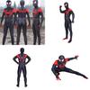 Costume traspirante ed elastico di Spider-Man Miles Morales per bambini e adulti