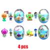 Plants Vs. Zombies Building Blocks Toy Capsules Assembled Bricks Puzzle Peashooter Anime Figure Dolls Model Toy Children Gift