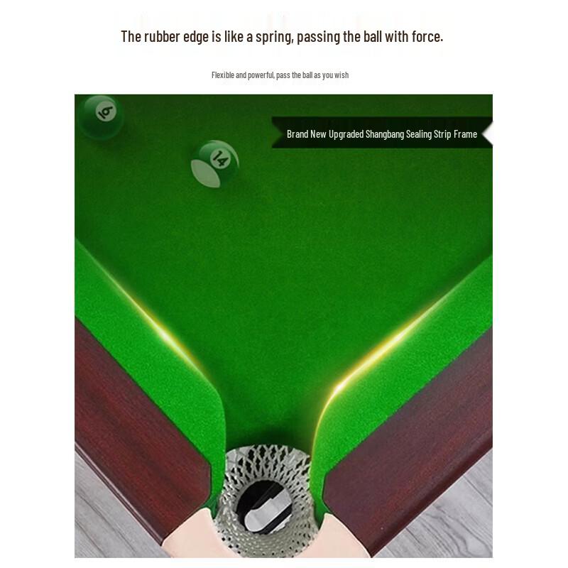 Shachangjun Professional 12ft English Snooker Table
