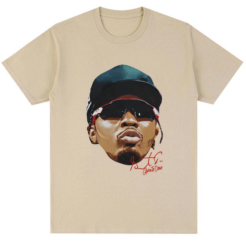 Tank Gervonta Davis Face Graphic T-shirt Vintage Sport Boxing T Shirts 100% Cotton Oversized Summer Tee Shirts Streetwear Male