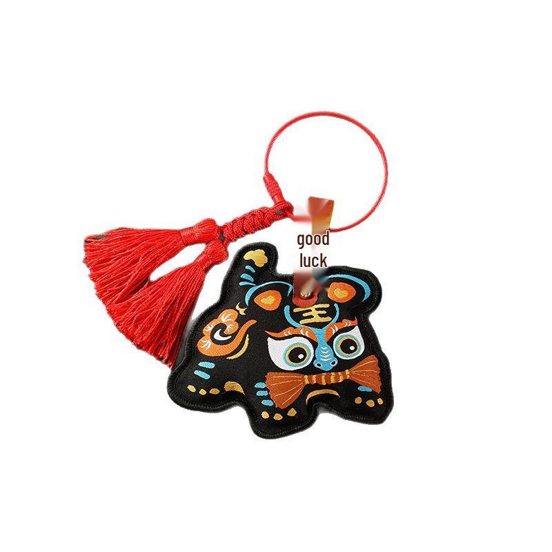Dragon Boat Festival Tiger Sachet Pendant: Little Tiger Safety Talisman & Five Poisons Souvenir