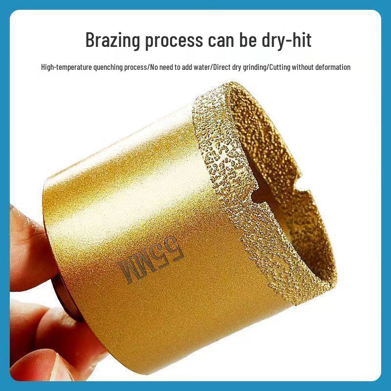 Angle Grinder Hole Saw for Stone, Tile, Marble, and Rock Drilling