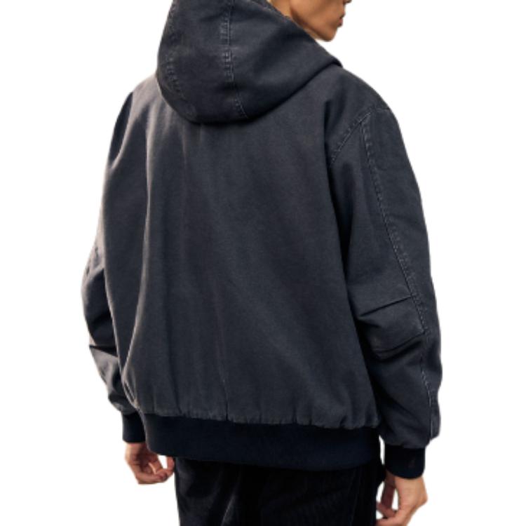 Levis American Vintage Distressed Hooded Casual Zip-Up Long Sleeve Jacket Men Jackets 005MY-0002