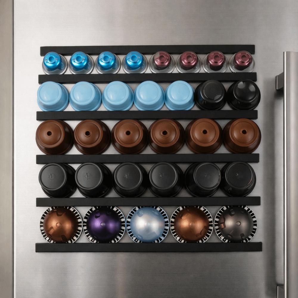 Plastik-Kaffeekapselständer Magnetischer Kaffeepod-Aufbewahrungs-Organizer Küchenzubehör