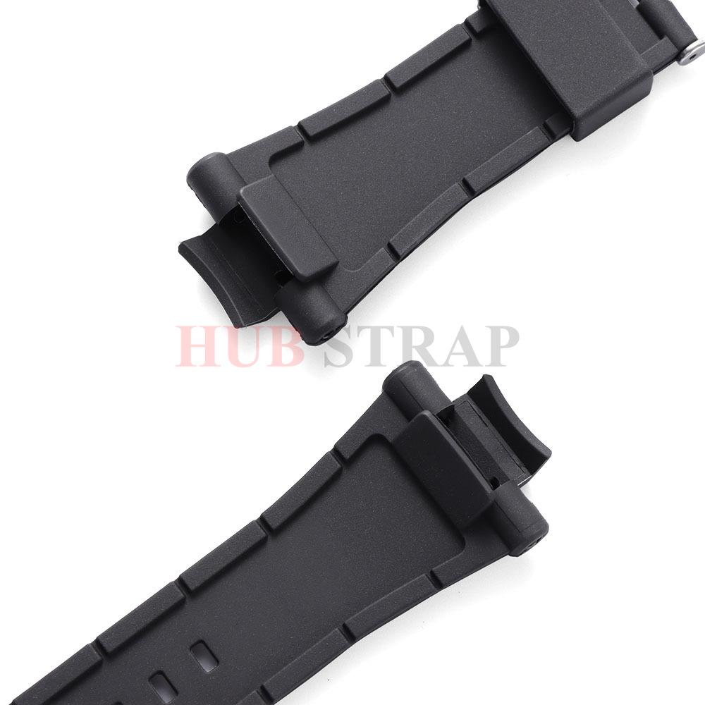 Silikon Armband für Casio GW-A1100 GW4000 GA1000 Tauchsport Harz 15mm Uhrenarmband Wasserdichtes Band für Herren Damen Uhr Zubehör