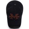 Zhen Yueqi Men's Distressed Embroidered Baseball Cap - Casual Outdoor Washed Sun Hat