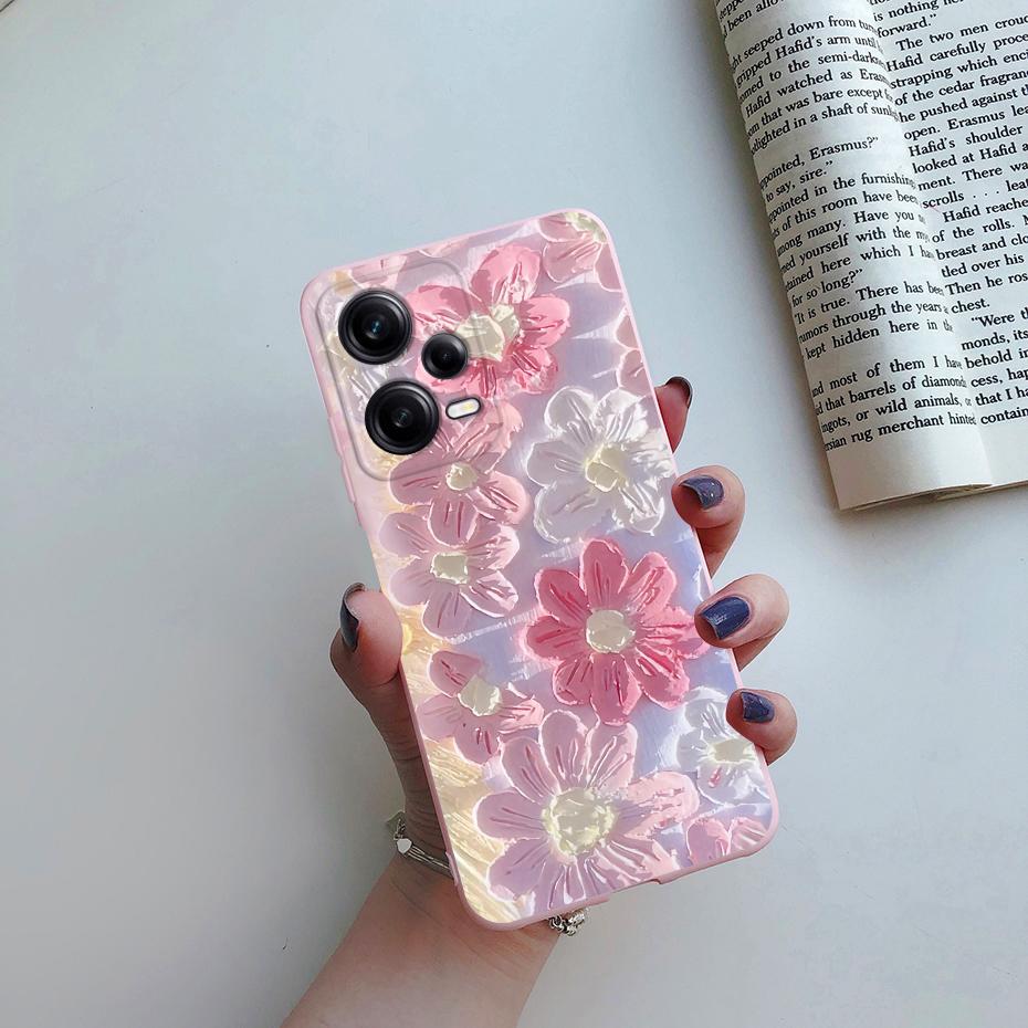 For Redmi Note 12 Pro Case Redmi Note12 4G 5G Cover Cute Marble Astronaut Silicone Phone Cases For Redmi Note 12 Pro Plus Bumper