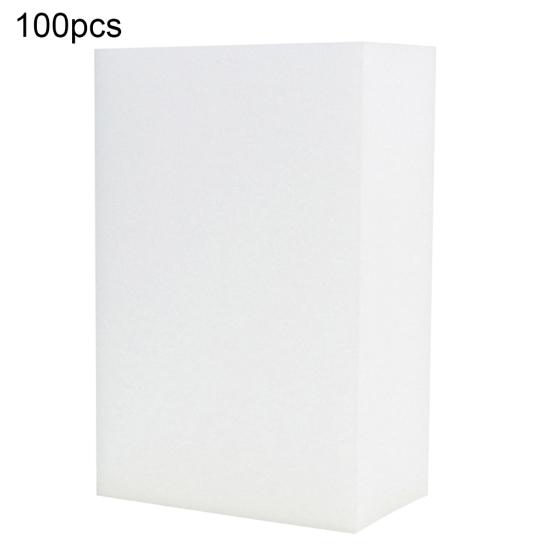 

100 шт. губка щетка для удаления пятен в кишечнике скруббер кухонная уборка моющие средства