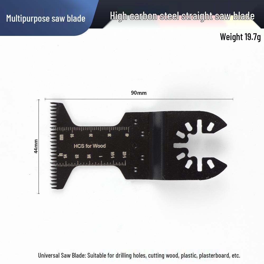 Universal Multifunctional Oscillating Tool Saw Blade - High Carbon Steel Bimetal, 35mm & 45mm, for Cutting & Grinding