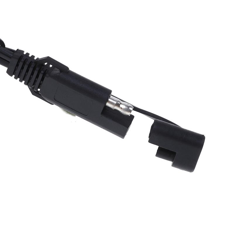 Conector de anel de terminal de bateria de motocicleta, cabo adaptador Y de carregador de 12 V