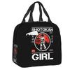 Custom Shotokan Karate Insulated Lunch Bags for School Office Portable Cooler Thermal Lunch Box Women Children
