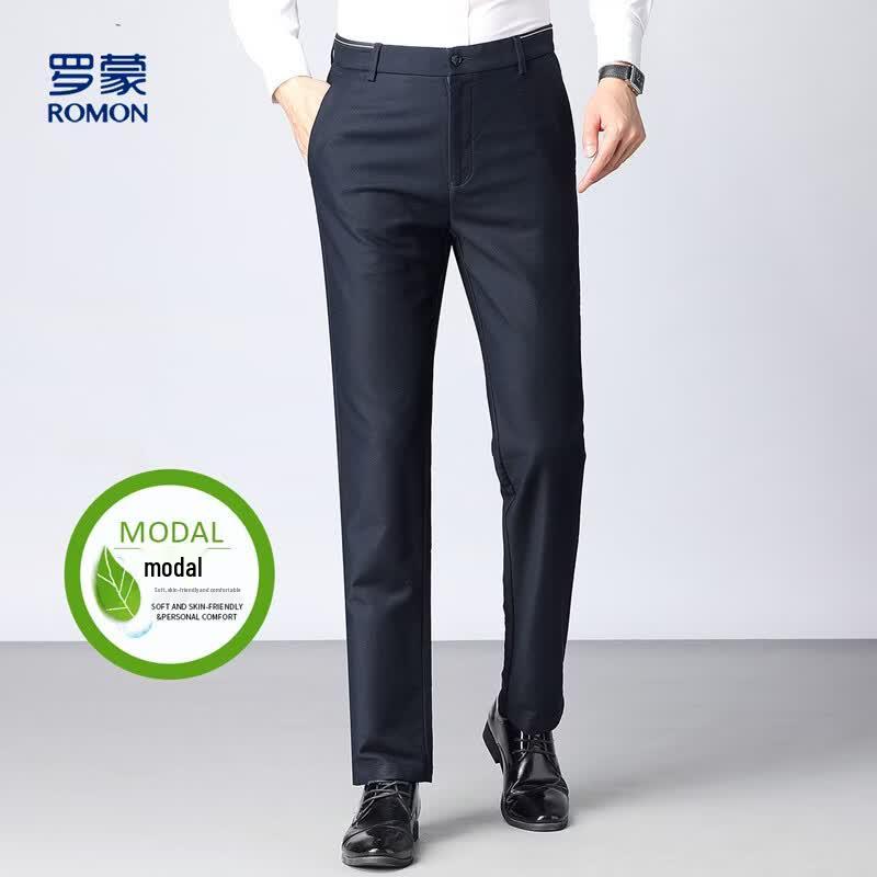 Luomeng Men s Modal Ice Silk Casual Trousers 36