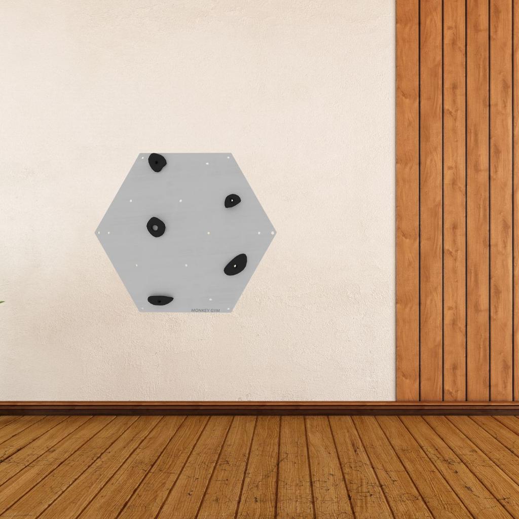 Climbing Wall Cube 1 Grey - Grasps Black