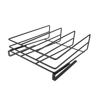 Hängendes Schneidebrettregal Kohlenstoffstahl Unterschrank-Ablageregal Schneidebretthalter