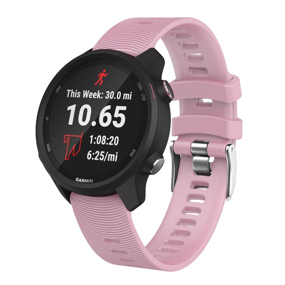 20mm Colorful Strap For Garmin Forerunner 245 245m 645 Music Vivomove 3 HR Sport Silicone Smart Watchband Bracelet