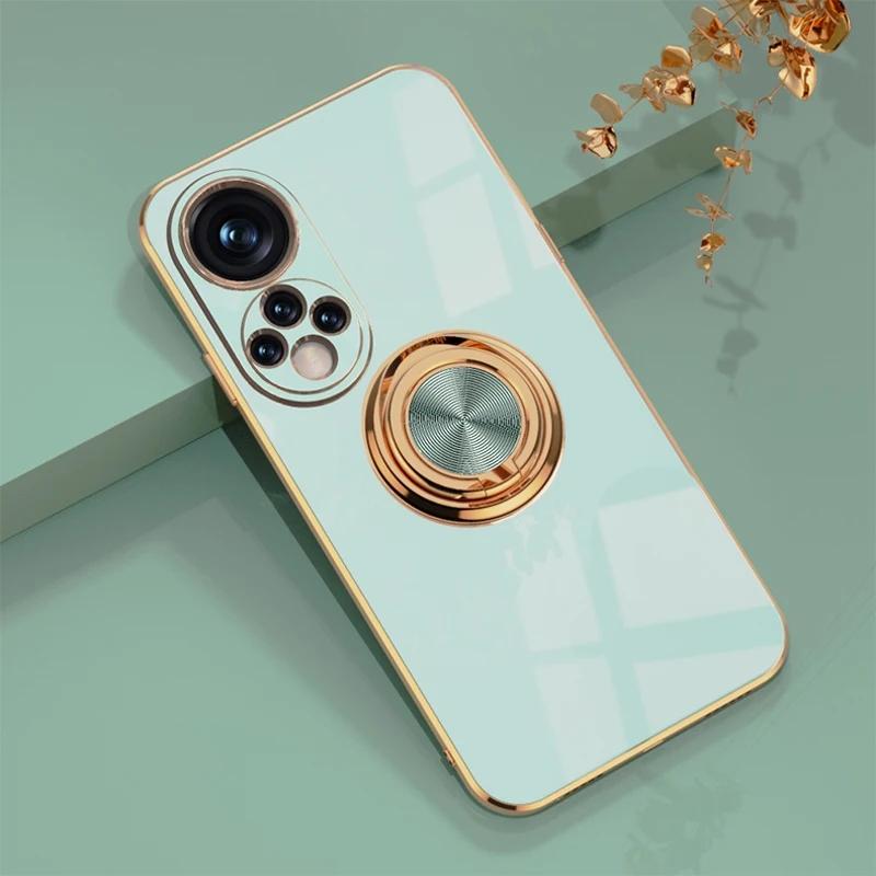 

Plating Gloss Surface Silicone Phone Case For OPPO A5Pro A60 A80 A40/M A3/3X 96 76 36 78 58 38 18 79 98 Rotate Ring Holder Cover For OPPO A5 Pro