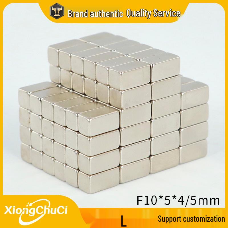 

Неодимовий квадратний брусковий магніт N35, 10x5x4/5мм, Сильний та в наявності 10x5x4
