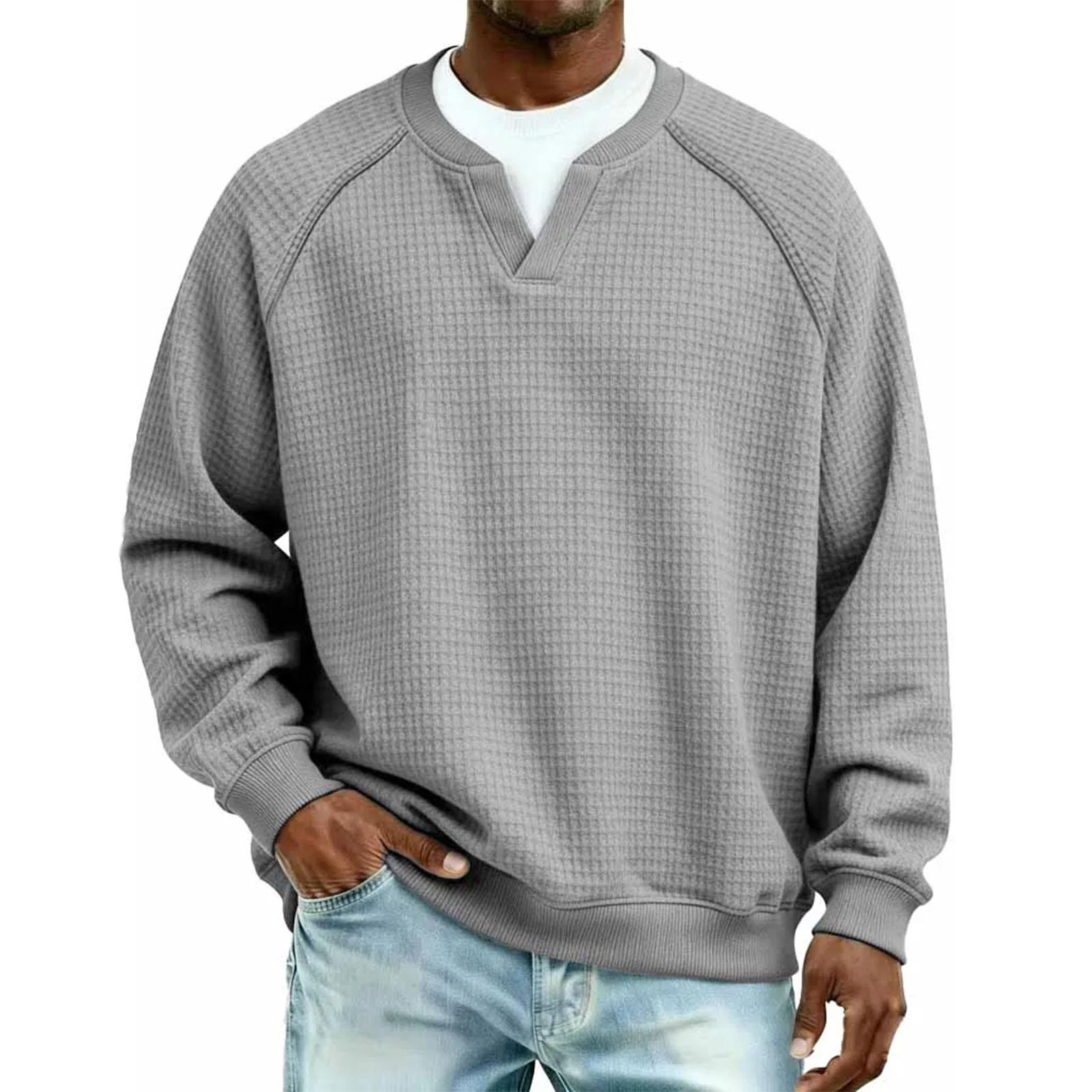 

Men s Long Sleeve Pullover Top L