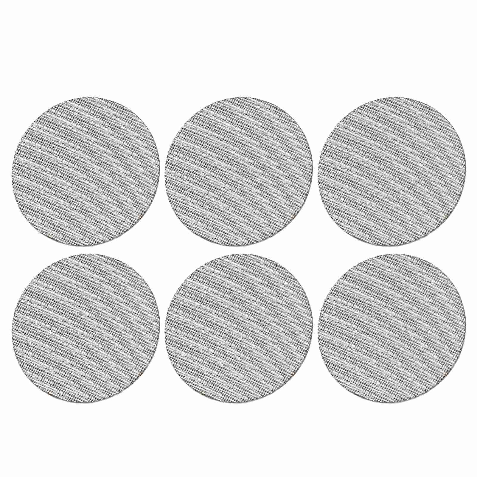 

6pcs Coffee Portafilter Stainless Steel Precision Coffee Mesh Filter for Coffee 53.5mm