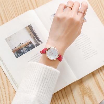 Women's Watch Fashion Trend Simple Student Waterproof Quartz Retro Ins Style Women's Watch