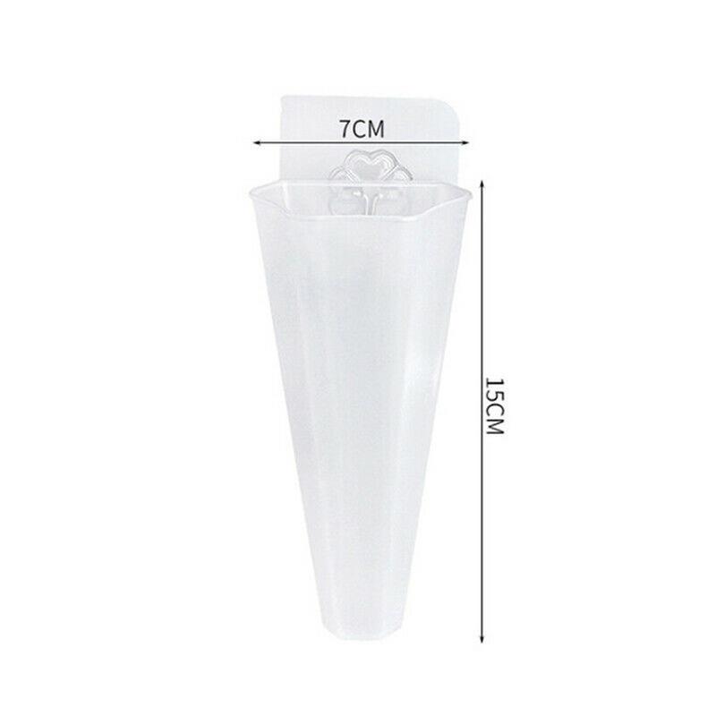 1 PCS Wall Decorative Plastic Hanging Planters Pot Wall Mounted Flower Planter Garden Indoor Wall Decor Durable for Plants