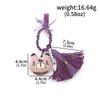 Cute Tassel Penguin Bear Elephant Rabbit Bag Charm DIY Handmade Girl Pendant Car Christmas Tree Ornament Gift Bag Charm