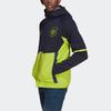 Adidas Color Block Casual Straight Leg Long Sleeve Hooded Football Jersey 22/23 Season Manchester United Men jersey Green HE6668