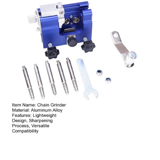 Chainsaw Sharpener Kit Hand-Cranked Chain Grinder Lightweight Design Chain Grinder Aluminum