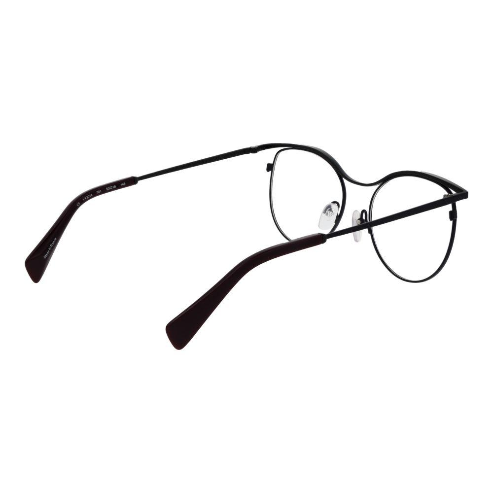 Yohji Yamamoto Metal GlaSSeS Women S  frameS  Black