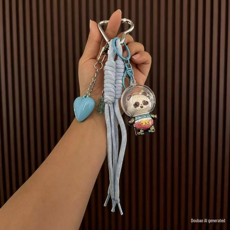 Creative Cartoon Character Acrylic Keychain for Bags - Cute Gift for Students