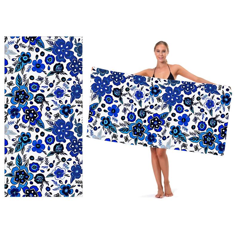 Printed beach towel, printed swimming towel, beach seat towel, bath towel