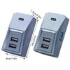 Handschuhfach USB-Hub für Tesla Model 3 Y Highland 2024 2023 2022 Digitales Display Splitter Handschuhfach Dockingstation Datenübertragung