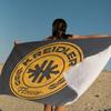 Serviette de Plage Microfibre Logo K-Krei-Dler Absorbante Séchage Rapide Douce Serviette de Yoga Natation Station Balnéaire Alpinisme