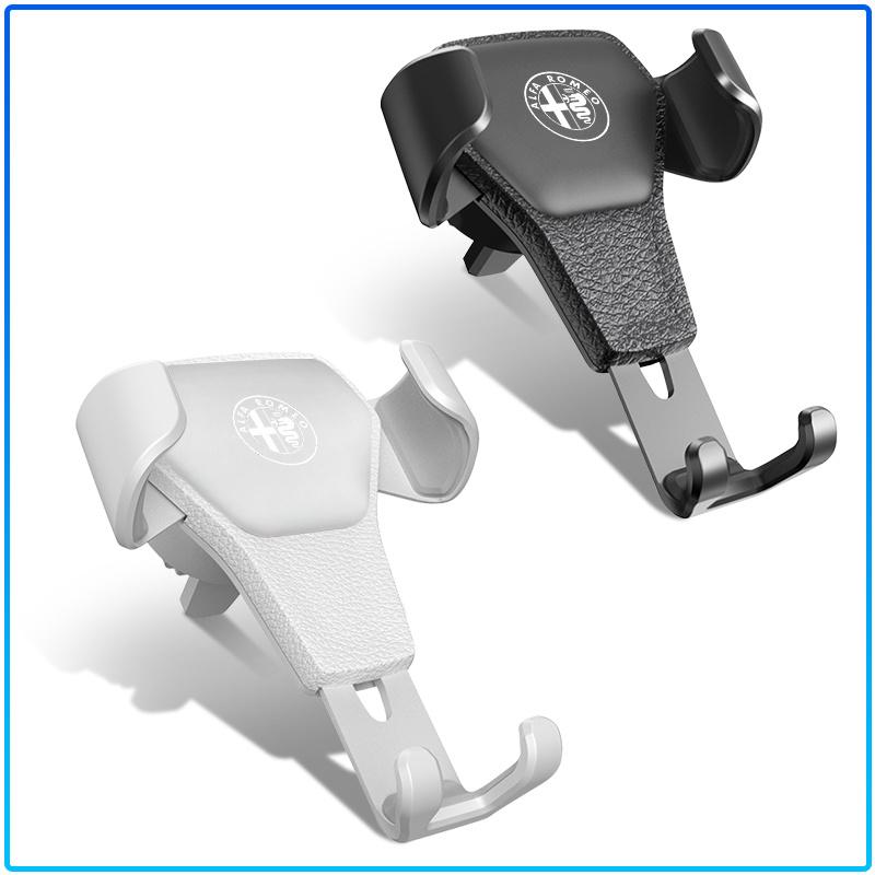 For Alfa Romeo 147 159 Giulietta Giulia Mito Spider Alpha Nheadrest Car Phone Holder Vent Bracket GPS Navigation Mobile Car Styling