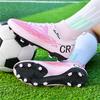 Botas de Fútbol para Hombre Zapatos de Fútbol Profesionales Calzado de Fútbol para Adultos para Cancha Sintética Ultraligero Zapatilla de Fútbol para Entrenamiento Exterior Nuevo