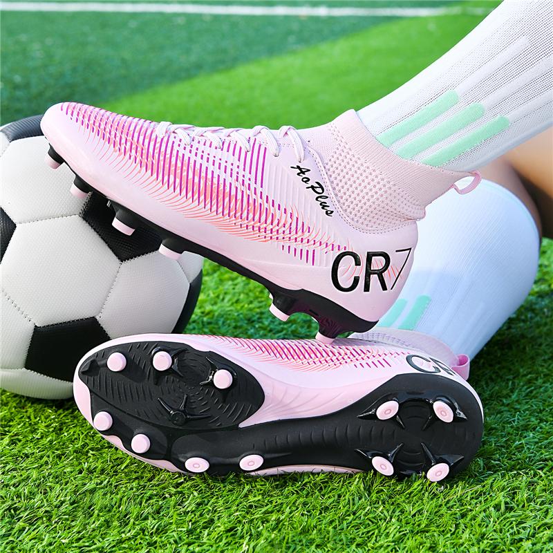 Botas de Fútbol para Hombre Zapatos de Fútbol Profesionales Calzado de Fútbol para Adultos para Cancha Sintética Ultraligero Zapatilla de Fútbol para Entrenamiento Exterior Nuevo