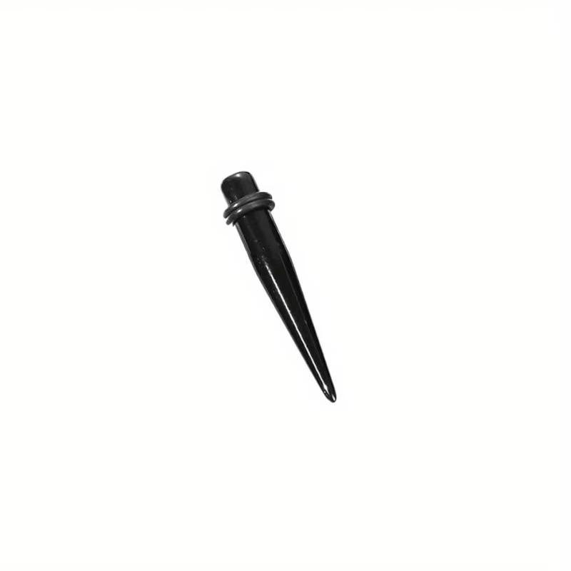 Bobisty 1pc Ear Stretching Kit 14G-00G Acrylic Tapers Plugs Acrylic C Shape Pincher Tapers Silicone Tunnels Ear Gauges Expander