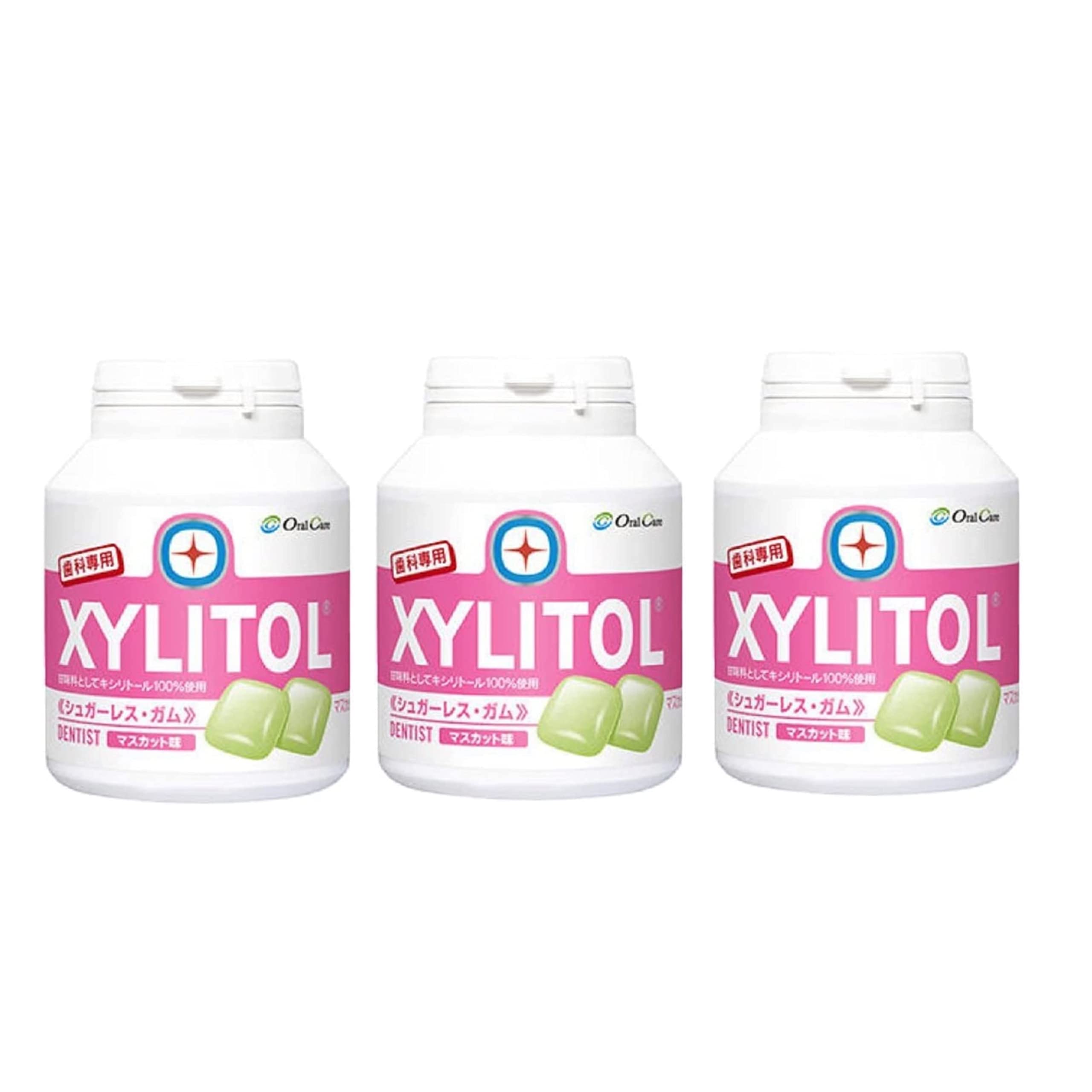 

Xylitol Bottle 90 Pieces Gum, Type, (Muscat) [x3] белый