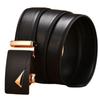 Men'S Automatic Buckle Belt True Two-Layer Cowhide Automatic Buckle High-End Men'S Pants Belt Business Source