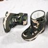 Kids Winter Boots Fashion Convenient Outdoor Thick Sole with Plush Insulation  Boy's Snow Boots High Top Cotton Shoes