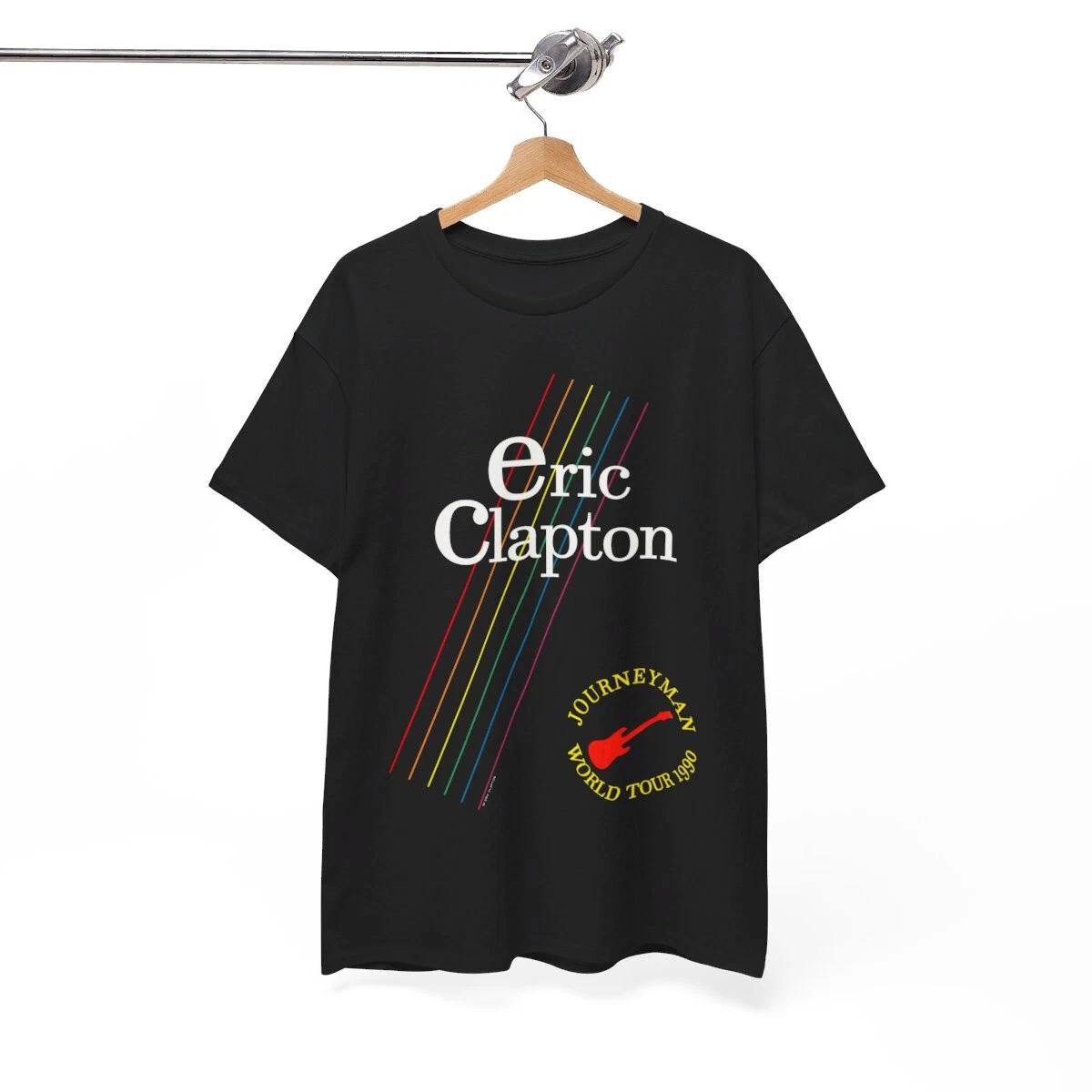 Eric Clapton Guitars Journeyman Design Tee Band T shirt Size XL S