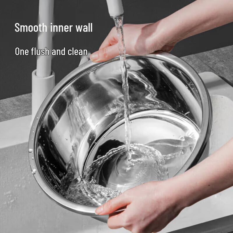 MAXCOOK Thickened Stainless Steel Mixing Bowl