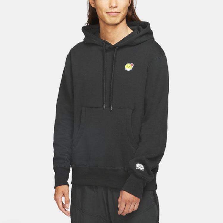 Nike Sportswear Logo Casual Pullover Black CZ2336-010