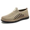 Shoes men's flying woven breathable and non-smelly feet single shoes large size men's shoes casual shoes one pedal men's shoes dad shoes