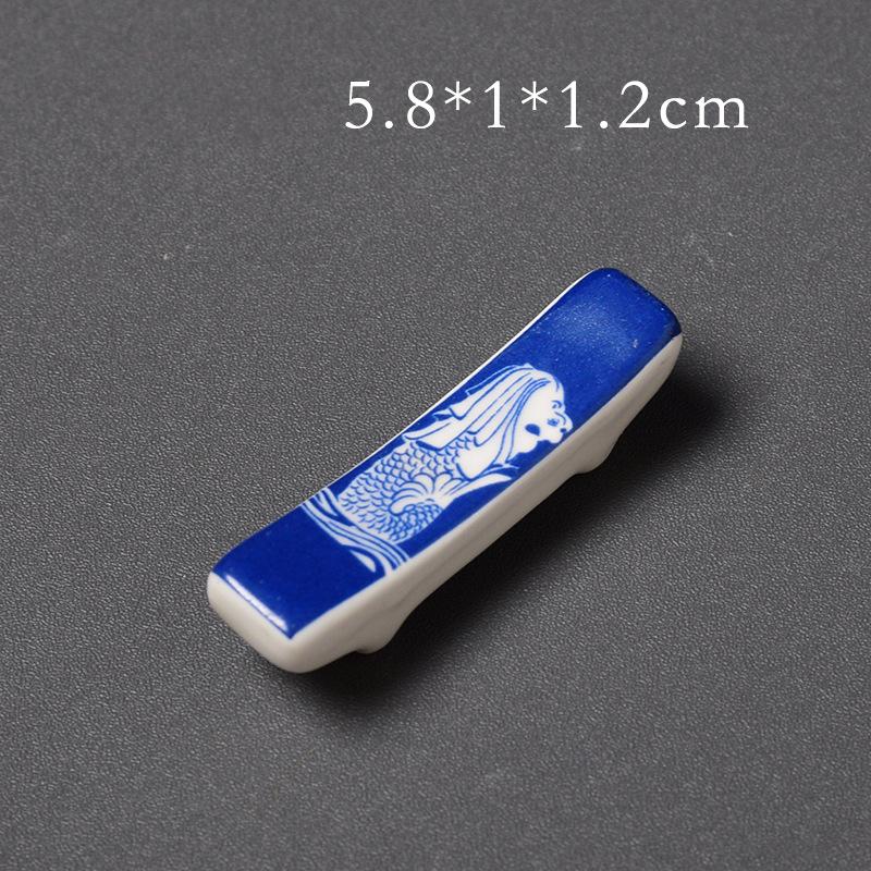 100pcs Tableware Ceramic Chopsticks Holder Household