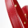 Louis Vuitton Spartan Shoulder Bag M63947 Opera Line Red Calfskin/Epi Leather Women Used
