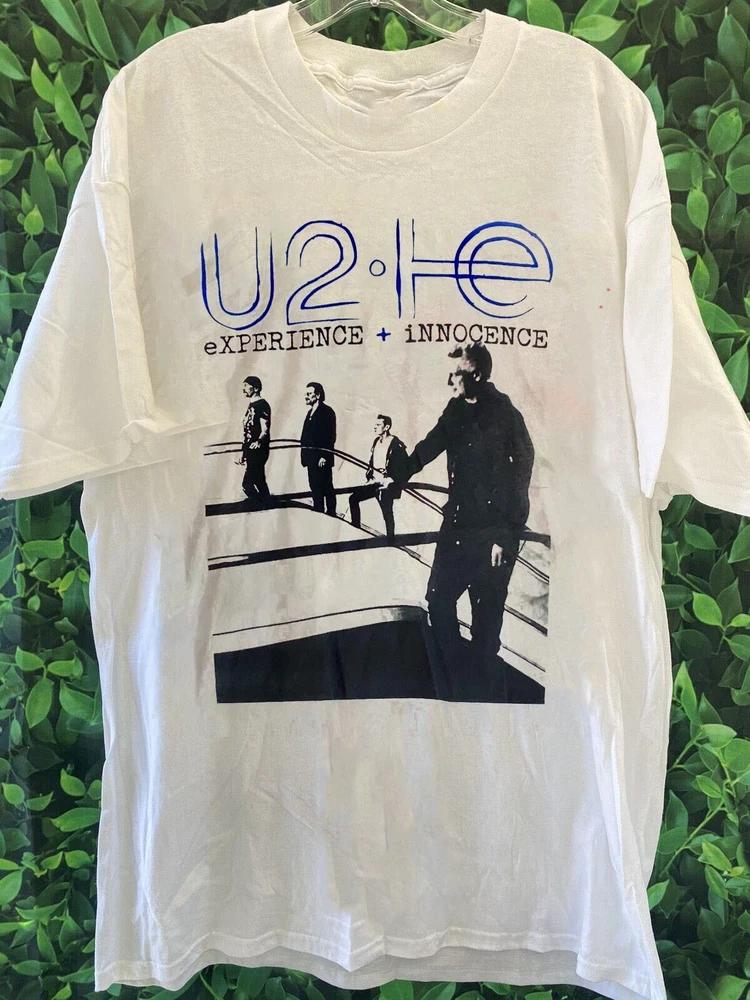 VTG U2 Band Experience innocence Cotton Shirt Unisex Concert S-4XL L