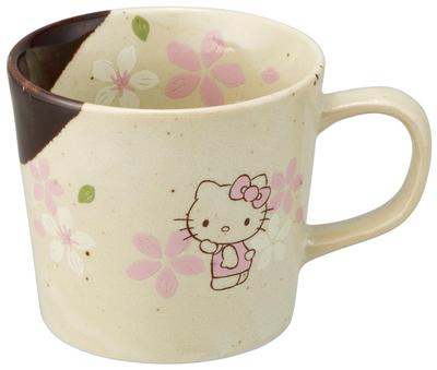 Κούπα Skater από Κεραμικό Mino Hello Kitty Κερασιά Sanrio 9x8cm CHMM1-A
