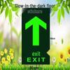 Luminous PVC Safety Exit Floor Sticker